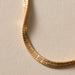 Zara Gold Tone Snake Necklace thumbnail 2