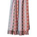 Naya Recycled Cotton Blanket - Red, Light Blue thumbnail 2