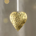 Rasika Gold Iron Heart Ornament thumbnail 1