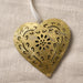 Rasika Gold Iron Heart Ornament thumbnail 2