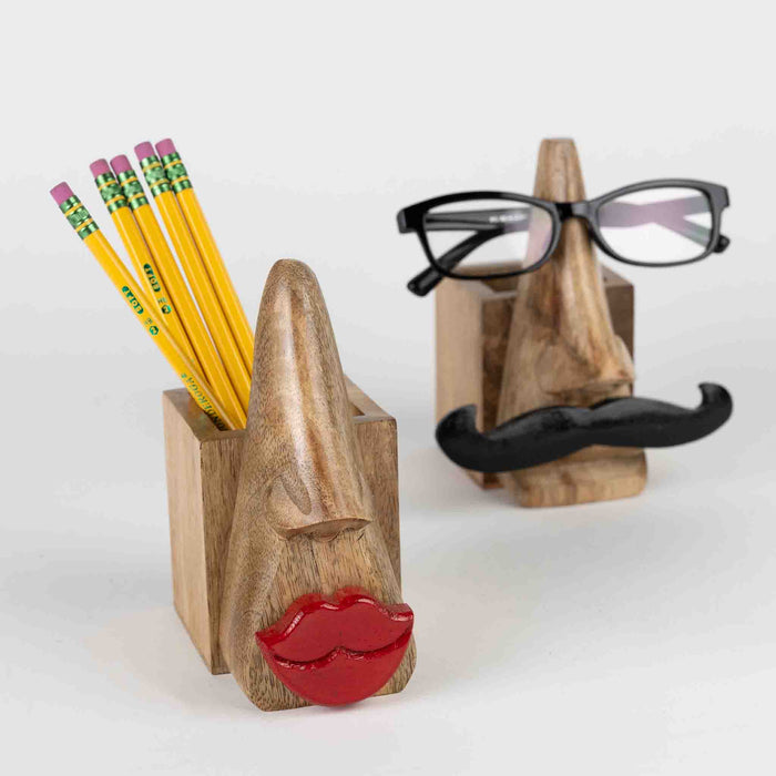 Kissy Face Eyeglass & Pencil Holder 3