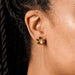 Malli Floral Threader Earrings - Brass - Ten Thousand Villages