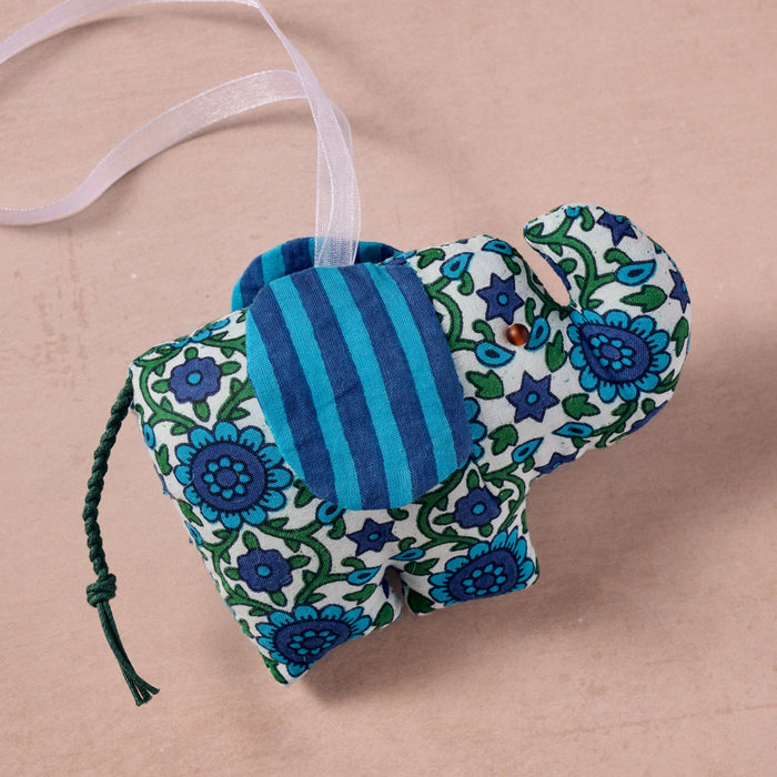 Ammu Stuffed Elephant Ornament 2