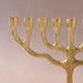 Rooted in Faith Gold Tone Menhorah thumbnail 3