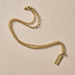 Arati Etched Floral Necklace thumbnail 2