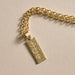 Arati Etched Floral Necklace thumbnail 4