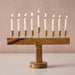 Roshanee Stone and Brass Menorah thumbnail 1