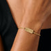 Arati Etched Floral Bracelet thumbnail 3