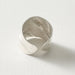Chauda Silver Hammered Brass Ring thumbnail 3