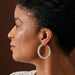 Reteele Pearl Bead Hoop Earrings thumbnail 1