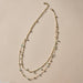 Kacha Two Strand Glass and Stone Bead Necklace thumbnail 2
