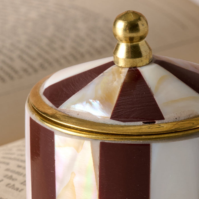 Sarkas Mother of Pearl Circus Tent Box - Maroon 3