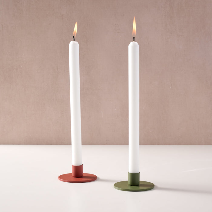 Prakash Taper Candle Holder - Light Green 3