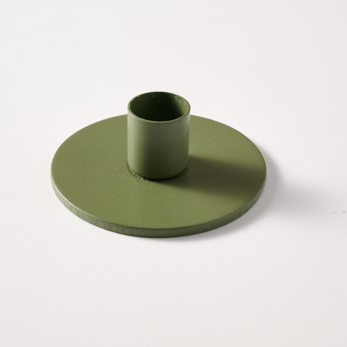 Prakash Taper Candle Holder - Light Green 2