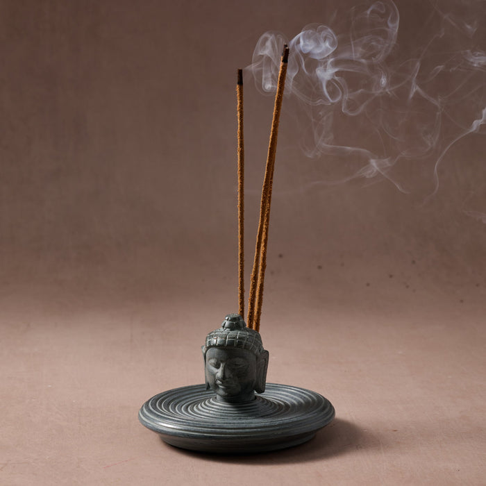 Irada Buddha Palewa Stone Incense Holder 1