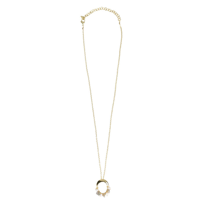 Moti Mini Pearl Pendant Necklace 1