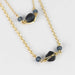 Blue Starry Tiered Necklace - Default Title (6830530)