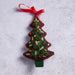 Adorned Christmas Tree Embroidered Ornament thumbnail 3