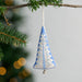 White Christmas Embroidered Ornament thumbnail 1