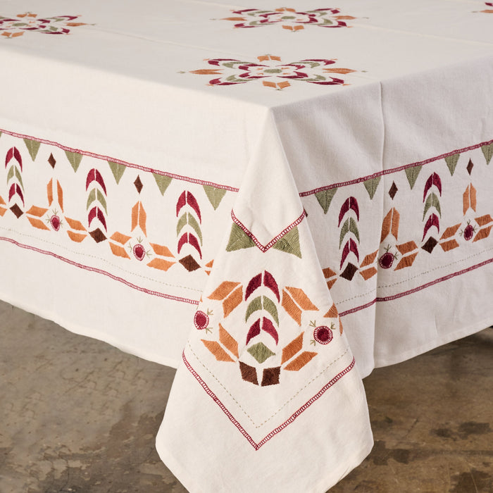Jodana Embroidered Tablecloth 1