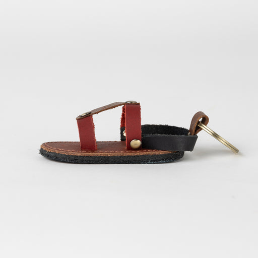 Chappal Mini Sandal Leather Keychain