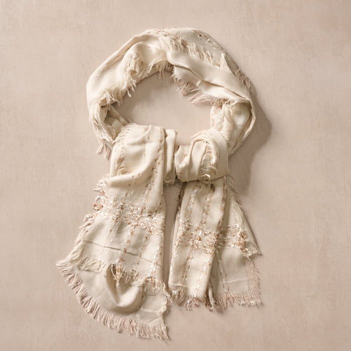 Soft Sands Tan Scarf 1