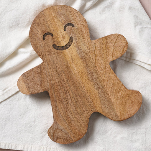 Gingerbread Mango Wood Charcuterie Board
