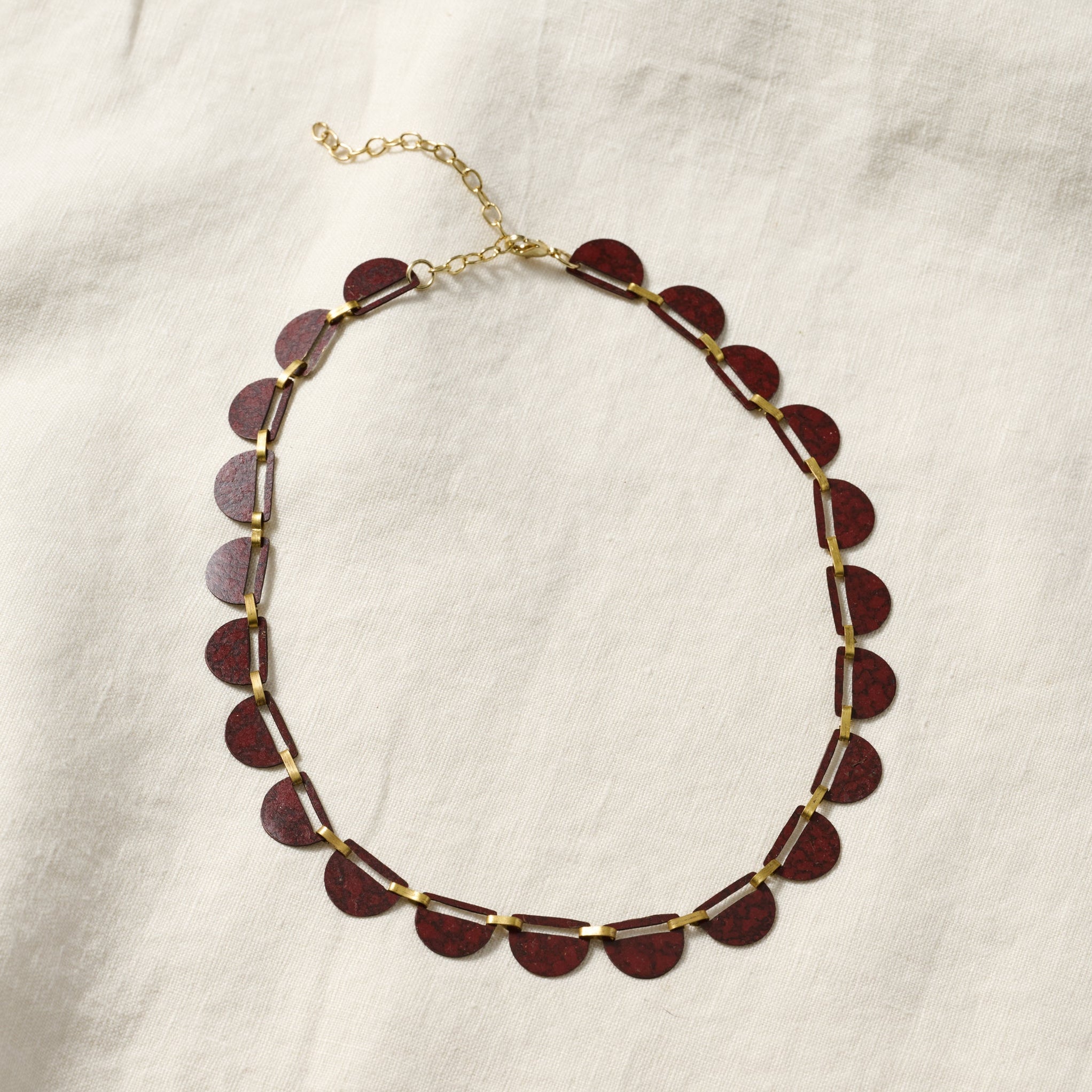Half Moon Brass Choker — Wholesale Ten Thousand Villages