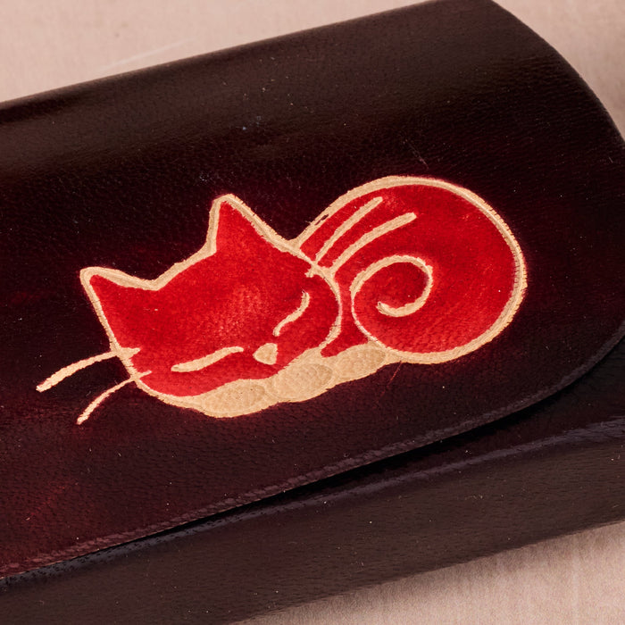 Kittee Leather Eyeglass Case 3