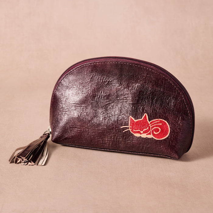 Kittee Leather Drop In Bag 1