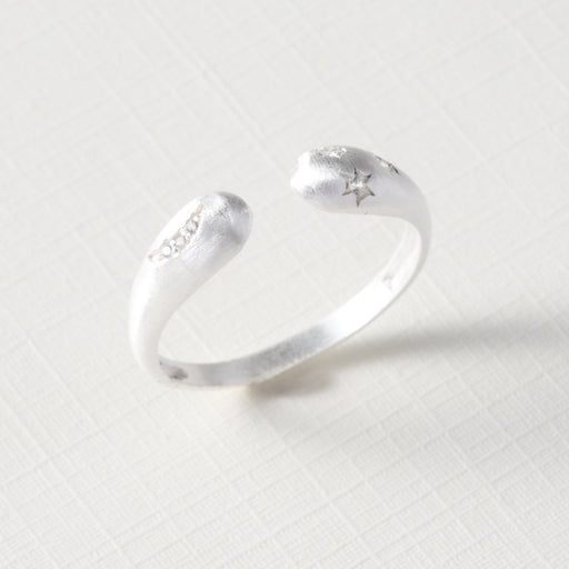 Celestial Skies Open Front Ring