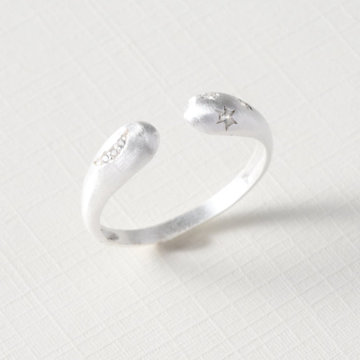 Celestial Skies Open Front Ring 1