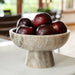 Haran Morchana Marble Pedestal Bowl thumbnail 1