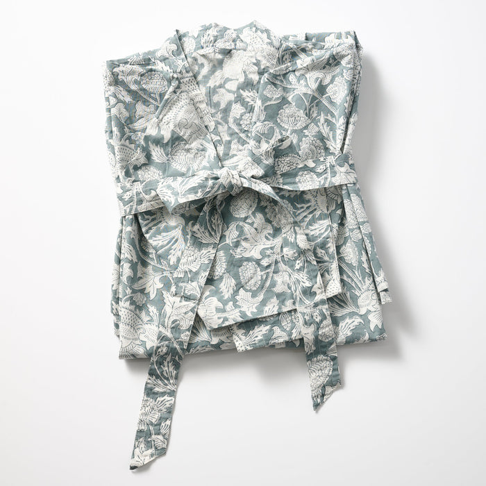 Avani Floral Block Print Robe 3