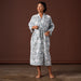 Avani Floral Block Print Robe thumbnail 4