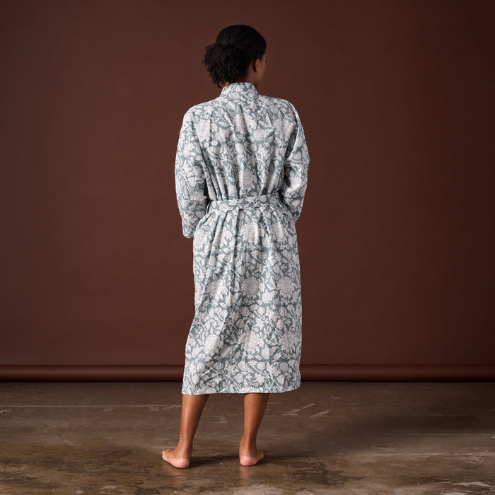 Avani Floral Block Print Robe 5