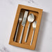 Khao Stainless Cutlery Set - Smooth Handle - Ten Thousand Villages