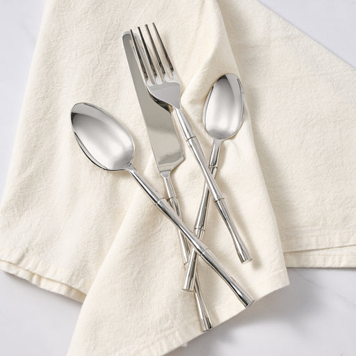 Khao Stainless Cutlery Set - Bamboo Handle