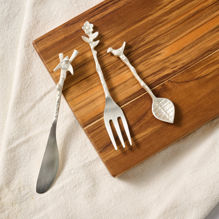 Adavi Silver Mini Serving Utensils 1