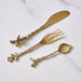 Adavi Gold Mini Serving Utensils - Ten Thousand Villages