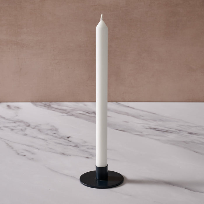 Kasi Round Taper Candle Holder - Midnight Blue 2