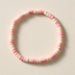 Thota Bone Bead Bracelet - Tan+Pink - Ten Thousand Villages