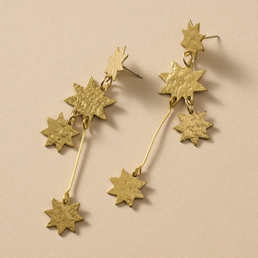 Girana Star Shower Post Earrings