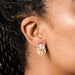 Jana Punched Brass Post Earrings - Ten Thousand Villages