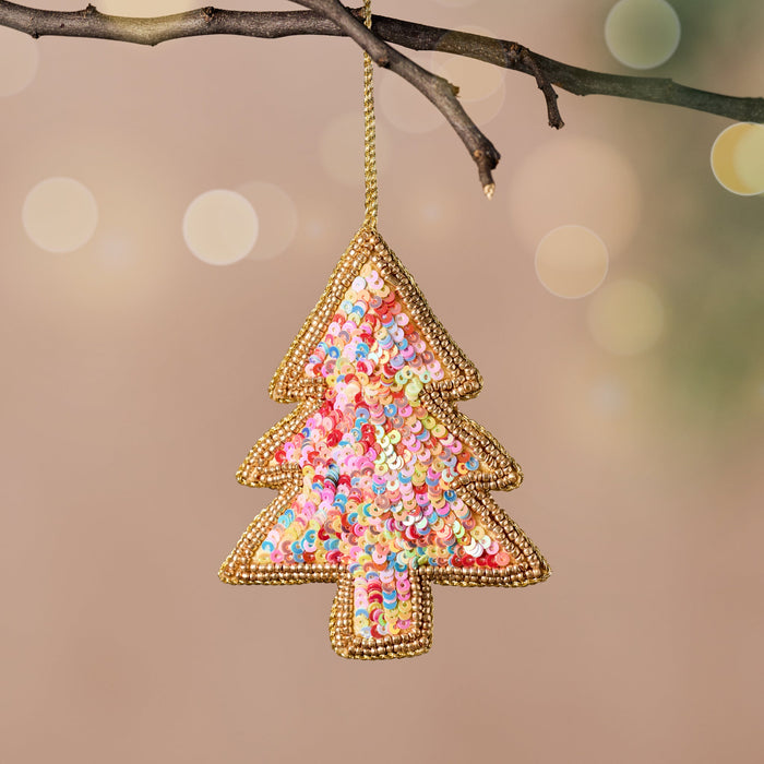 Chashme Sequin Tree Ornament 1