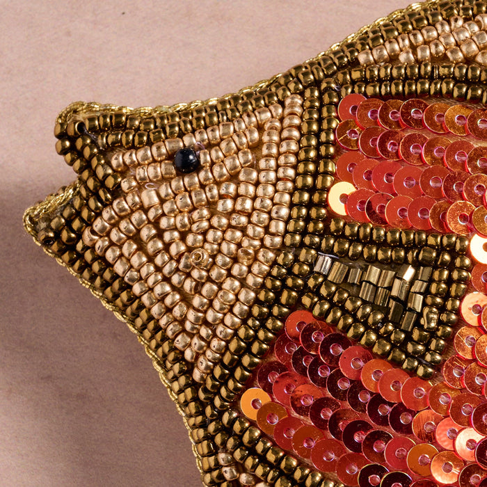 Chamak Beaded Fish Ornament 3