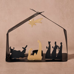 Traad Iron Nativity Creche