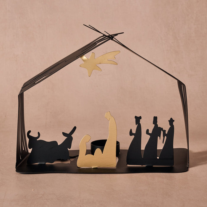 Traad Iron Nativity Creche 1