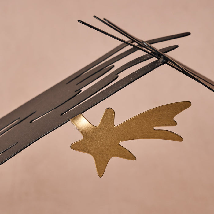 Traad Iron Nativity Creche 4