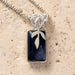 Chandra Glass Stone & Leaf Necklace thumbnail 3